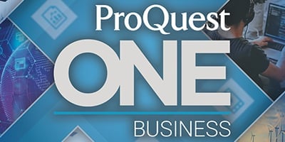 ProQuest One Business:“最佳新产品”，查尔斯顿顾问如是说