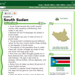 文化术 - 新儿童国家/地区：南苏丹