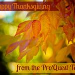 We Are ProQuest: What We 're Thankful For