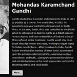 Mahatma Gandhi’s Birthday (October 2nd)