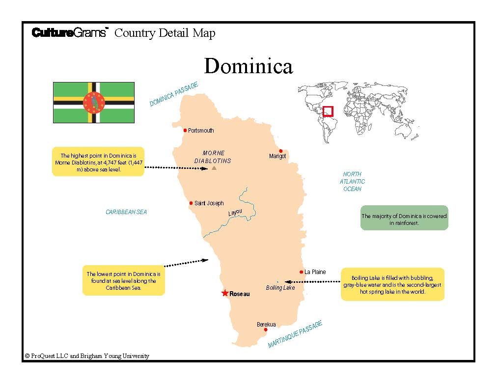 孩子们多米尼加详细信息图