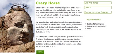 Crazy Horse ProQuest Research Topic