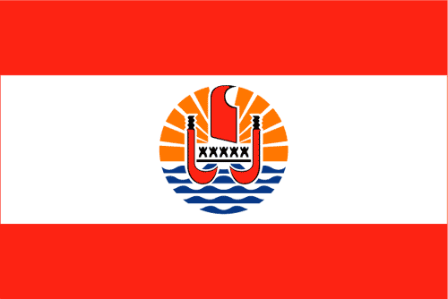 法国波利尼西亚的旗帜