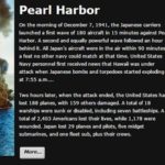 December 7, 1941: Infamy at Pearl Harbor