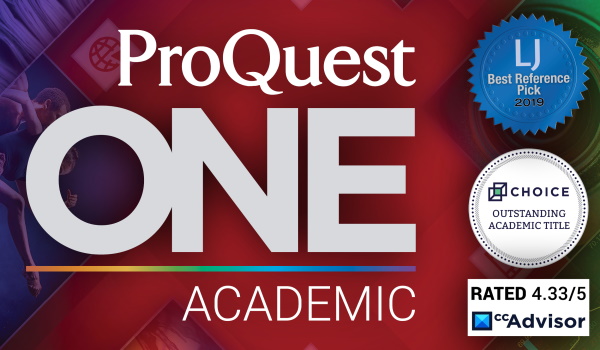了解更多关于ProQuest的一个学术